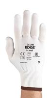 76200090 Ansell EDGE 76-200 White Nylon Nylon Glove, Size 9, Nitrile Foam Coating