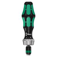 05051461001 Wera 1/4 in Hexagon Ratchet Screwdriver, 150 mm length