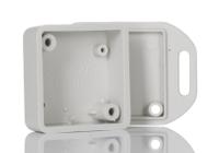 1551nflgy Hammond 1551 Series Grey ABS Enclosure, IP54, Flanged, Grey Lid, 35 x 35 x 15mm