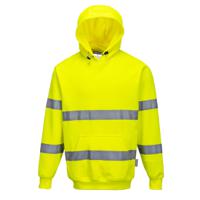b304yerxxxl Portwest Unisex Hi Vis Hoodie