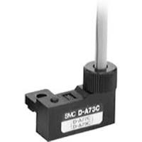 d-a73cn SMC NO Reed Switch Auto Switch, D-A73C Series, 24V dc, with LED indicator