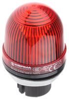 80010000 Werma EM 800 Series Red Steady Beacon, 12 → 240 V ac/dc, Panel Mount, Incandescent Bulb, IP65