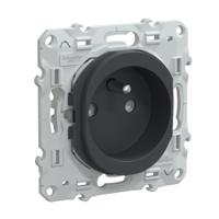 s340059 Schneider Electric Anthracite, 1 Gang, Ovalis C Series