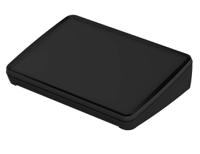 35110145hmt1-bop-101-pq-9005 Bopla BoPad Series Black ABS Desktop Enclosure, Sloped Front, 285 x 198 x 61.2mm