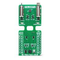 mikroe-6470 MikroElektronika ML Vibro Sens Click Motion Sensor Development Board for FXLS8974CF MikroBus