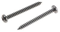 797-6121 RS PRO Plain Stainless Steel Pan Head Self Tapping Screw, N°6 x 1.1/4in Long 32mm Long