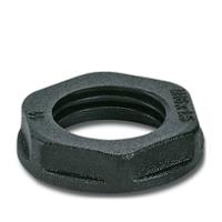 1411215 Phoenix Contact Black Polyamide Cable Gland Locknut, M20mm Thread