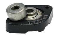 flcte12-xl 2 Hole Flange Bearing Unit, FLCTE12-XL, 12mm ID