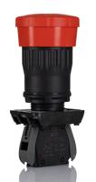 242-0836 RS PRO Twist Release Emergency Stop Push Button, Panel Mount, 22mm Cutout, 1NC, IP65