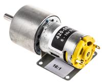 420-564 RS PRO Brushed Geared DC Geared Motor, 7.9 W, 6 → 15 V dc, 9 Ncm, 617 rpm, 6mm Shaft Diameter