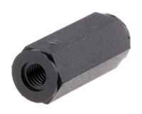 htsn-m3-15-6-1 Essentra Threaded Standoff, M3 Thread, 15mm Body, Nylon, Female/Female