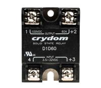 d1d60 Sensata Crydom 1-DC Series Solid State Relay, 60 A Load, Surface Mount, 100 V Load, 32 V Control