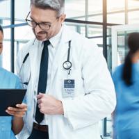 896119 Durable Transparent Polyethylene Name Badge