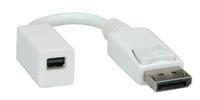 12033132-20 Roline Male DisplayPort to Female Mini DisplayPort, PVC  Cable, 150mm