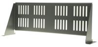cax2ty180 CAMDENBOSS Black Cantilever Shelf, 2U, 20kg Load, 446mm x 180mm
