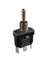 206-6980 RS PRO Toggle Switch, PCB Mount, (On)-Off-(On), SPDT, Solder Terminal