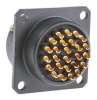62gb-12e16-26sn Amphenol Limited, 62GB 26 Way Box Mount MIL Spec Circular Connector ReceptacleOlive, Socket Contacts,Shell Size 16,