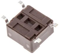 dtsm644nv APEM Brown Button Tactile Switch, SPST 50 mA @ 12 V dc 4mm