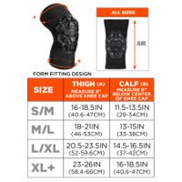 18550 Ergodyne Black Anti Slip Foam Slide On Knee Pad Resistant to Slip