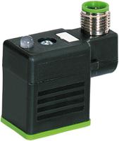 7000-41901-0000000 Murrelektronik Limited 3P DIN 43650 B, Female DIN 43650 Solenoid Connector with Indicator Light, 24 V Voltage