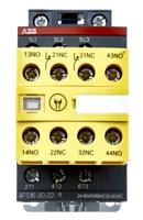 1sbl177082r1122-afs16-30-22-11 ABB Jokab AFS Contactor, 24/60 V ac Coil, 3-Pole, 30 A, 9 kW 24 V, 3 NO, 600V