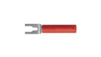 lb-4-ks-ni-9-rt Schutzinger Red Female Banana Socket, 4 mm Connector, 20A, 1000V, Nickel Plating
