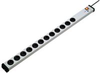 0207x00122301 Bodo Ehmann Type F - German Schuko 12 Gang Power Distribution Unit, 1.5m Cable, 16A, 250 V, Surge Protected