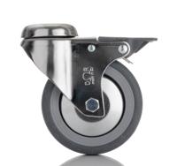 2877pjo100p30chc10x90 Tente Swivel Castor Wheel, 80kg Capacity, 100mm Wheel