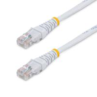 m45pat15mwh StarTech.com, 15m Cat5e, White RJ45 to Male RJ45 Male, U/UTP Unshielded, Terminated PVC Sheath