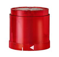 84316055 Werma 843 Series Red Flashing Effect Signal Tower for Use with Signal Tower, 24 V dc, LED Bulb, Vdc, IP54