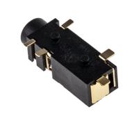 35rasmt4bhntrx Switchcraft Jack Connector 3.5 mm Surface Mount Stereo Socket, 5Pole 3A