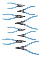 2148706 Gedore 8-Piece Circlip Plier Set, Angled, Straight Tip, 300 mm Overall