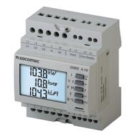 48250401 Socomec 1, 3 Phase Backlit LCD Energy Meter