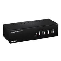 tk-440dp Trendnet 2 Port Dual Monitor USB DisplayPort KVM Switch, 3.5 mm Jack 3840 x 2160 Maximum Resolution