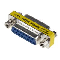 218-223 RS PRO D Sub Adapter Female 15 Way D-Sub to Female 15 Way D-Sub
