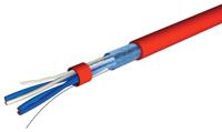 136-8173 RS PRO 4 Core 20 AWG Telephone Cable, 1/0.81 mm, Red Sheath, 100m
