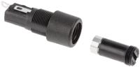 fx0454s Bulgin 10A Panel Mount Fuse Holder for 5 x 20mm Fuse, 1P, 250V ac