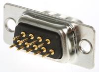 528-3531 RS PRO 9 Way Through Hole D-sub Connector Plug, 2.77mm Pitch