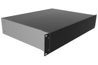 rm2u1913vbk Hammond Black Aluminium Instrument Case, 89 x 422 x 330mm