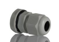 822-9739 RS PRO Grey Nylon Cable Gland, M12 Thread, 3mm min., 6.5mm max., IP68