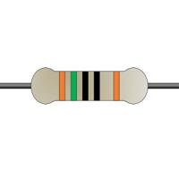 mf0207fte52-150r Yageo 150Ω Metal Film Fixed Resistor 0.6W ±1% MF0207FTE52-150R