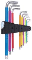 05022669001 Wera 9 piece L Shape Metric Hex Key Set, 1 x 1.5x90 mm, 1 x 2.0x101 mm, 1 x 2.5x112 mm, 1 x 3.0x123 mm, 1 x 4.0x137 mm,