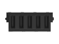 214356-e ERNI ERNI MicroSpeed Power Module Series Vertical Board Housing, 5 Contact(s), 2 mm Pitch, 1 Row, Shrouded
