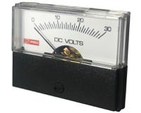 186-2534 RS PRO Analogue Panel Ammeter DC, 57mm x 44mm, ±1.5 % Moving Coil
