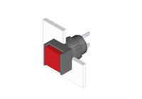 51-050002 EAO, 51 Pilot Light, IP65, 48V