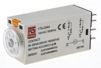 179-2944 RS PRO Plug In Timer Relay, 110V ac, 2-Contact, 0.5 → 10min, 1-Function, DPDT