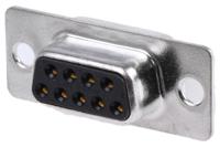 fce17-e09sm-250 Amphenol Communications Solutions FCE17 9 Way Panel Mount D-sub Connector Socket, 2.74mm Pitch