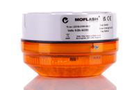 led195-01wh-sb-01 Moflash LED195 Series Amber Multiple Effect Beacon, 8 → 20 V ac/dc, Surface Mount, Wall Mount, LED Bulb, IP65