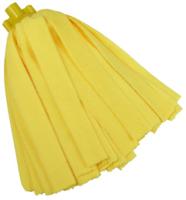 37006 Vikan 350mm Yellow Microfibre Mop Head