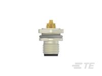 t4132012121-000 TE Connectivity Circular Connector, 12 Contacts, Front, M12 Connector, Plug, Male, IP67, M12 Series